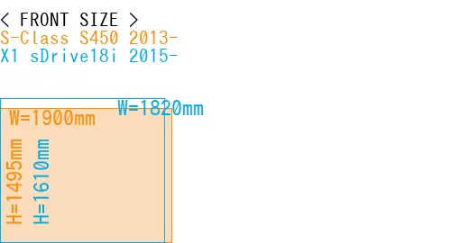 #S-Class S450 2013- + X1 sDrive18i 2015-